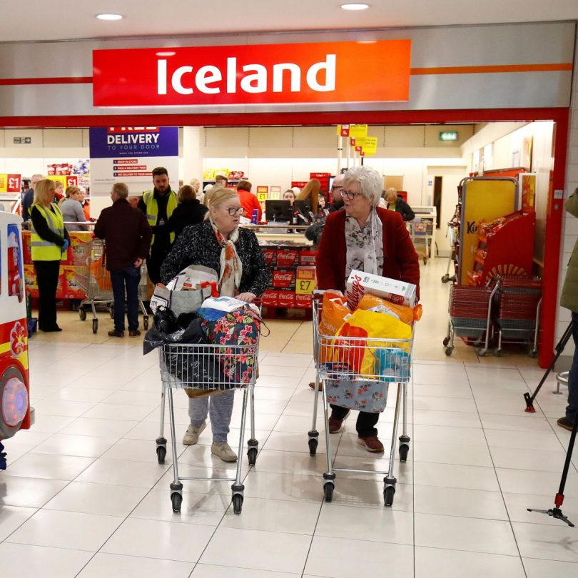 0 An Iceland store in the Kennedy Centre opening one hour early to allow elderly shoppers to buy food
