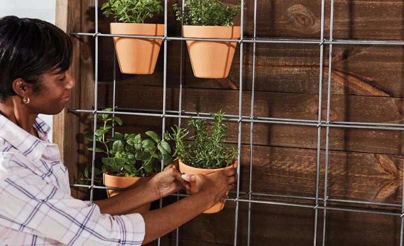 How to make a planter wall step
