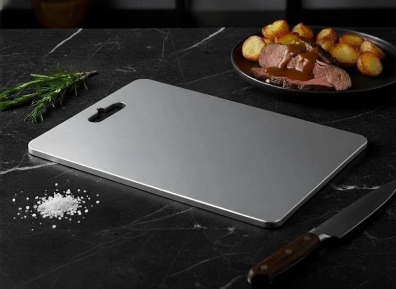 Titanium chopping board